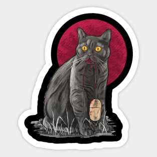 The Cat Hunter Sticker